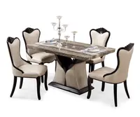 Cost Effective Classic Luxury Wooden Dining Room Set
