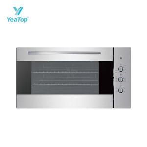 Horno de Gas y Eléctrico Integrado de 125L con Función de <span class=keywords><strong>Autolimpieza</strong></span>, Ventilador de Convección, Asador Giratorio, Paneles Catalíticos y Clasificación Energética A++ - Product Image 2