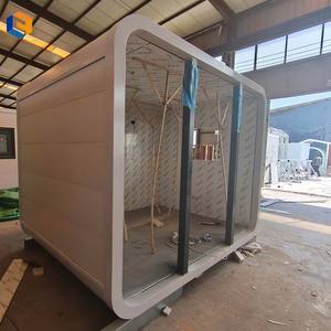 <span class=keywords><strong>Casa</strong></span> Capsula Prefabbricata Futuristica 10/20FT Modulo Spaziale per Giardino per Turismo <span class=keywords><strong>Casa</strong></span> Prefabbricata - Product Image 6