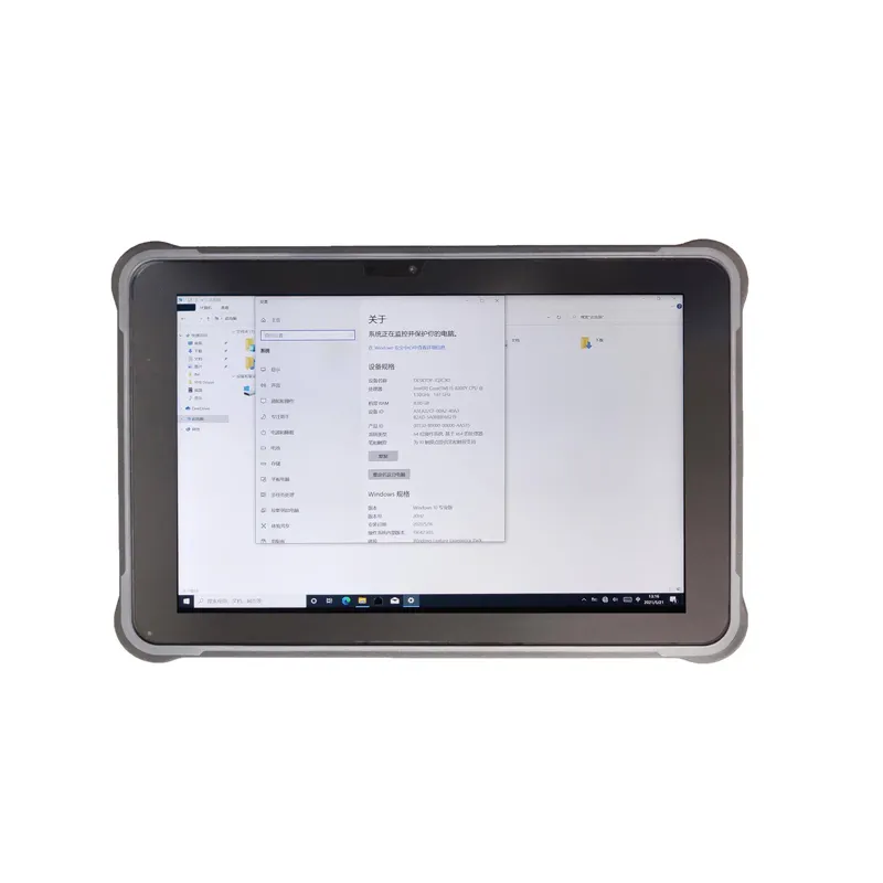 2D barkod Ram Rom 4G Wifi Nfc Gps sağlam tablet Pc el dokunmatik Panel Android endüstriyel sağlam Pc