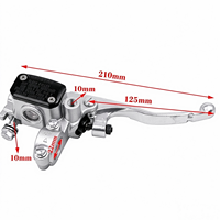 Maître-cylindre de frein avant droit compatible avec les accessoires de moto KTM XC EXC XC-W XC-F XCF-W SX SX-F
