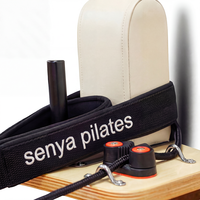 Sangles de Pilates Reformer à double boucle avec logo personnalisé pour équipement de tour, entraînement fitness à domicile et en studio