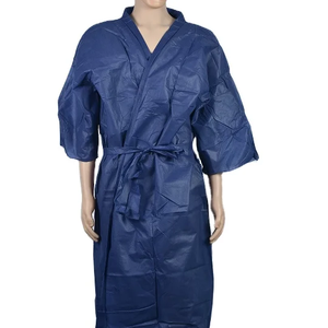 Salón de belleza Desechable No tejido Peluquería Albornoz Spa Batas Kimono Bata - Product Image 1