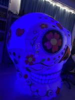 Vente Flash : Ballon Gonflable Crâne Effrayant Thème Halloween pour Décoration de Fête et Location Événementielle