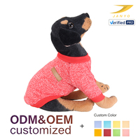 Vêtements pour animaux de compagnie personnalisés OEM, automne-hiver, sweat-shirt en tricot mélangé pour chien, doublure en polaire douce, pull chaud pour chiot, pour un usage quotidien