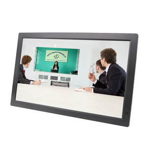 Full HD MP4 Movie Advertising Play IPS Screen 22 Inch Digital Photo Frame With <b>Calendar</b> 21.5 Inch Player - Product Image 1