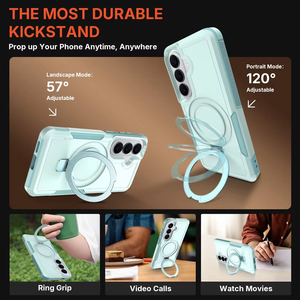 Coque de téléphone à succès avec support magnétique en TPU+PC, plusieurs couleurs, anti-chute - Product Image 6