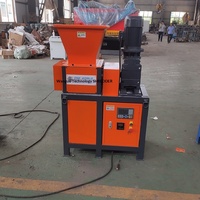 Broyeur portable écologique Shengzhong pour pneus de voitures usagés, broyeur à double arbre pour métaux de rebut (cuivre)