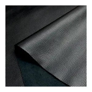 Artificial Synthetic Leather Manufacturer Lychee Pattern Recycled Waterborne PU Leather For Sofa Car Furniture and Bags