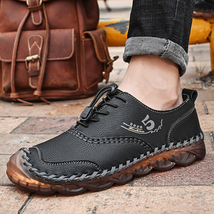 Zapatos Casuales para Hombre Mocasines Clásicos Originales de Cuero sin Cordones Planos para Hombre - Product Image 5