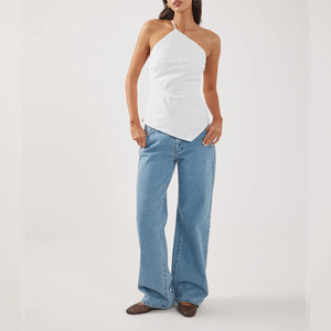 Fabbrica di Abbigliamento Femminile Personalizzato, Camicie e Bluse Bianche Jacquard per Donne - Product Image 6