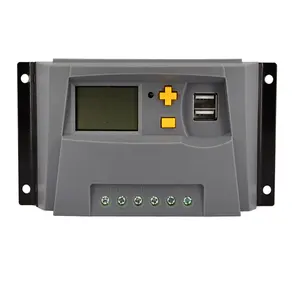 SK10DM-10A 10A-12/24/36/48V auto. PWM Solar Charge Controller Regulator with USB port*2pcs, Remote monitoring optional
