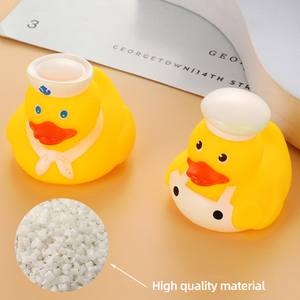 Phục sinh món quà nổi tắm đồ chơi Y tá Nghề Nghiệp squeaker 2 inch màu vàng Ducky số lượng lớn loại cao su vịt - Product Image 4