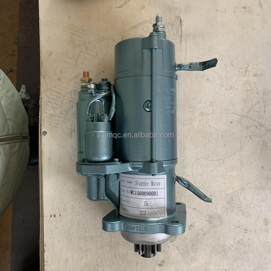 HOWO 371 A7 420 Engine Starter Motor Repair Parts - WG1560090001