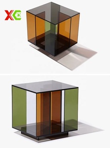 Panneau en plexiglas acrylique coulé anti-jaunissement pour <span class=keywords><strong>dessus</strong></span> de table basse irréguliers, PMMA durable pour la matière première des meubles d'intérieur - Product Image 3