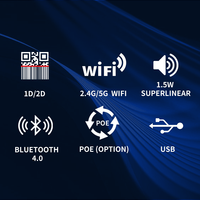 La Mejor Tableta con Pantalla Táctil Todo en Uno de 11.6 Pulgadas con Android y Windows, Escáner de Código de Barras, Verificador de Precios para Supermercados