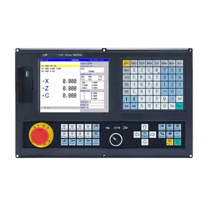 Economical 3-axis CNC lathe and turning controller that operated by hands