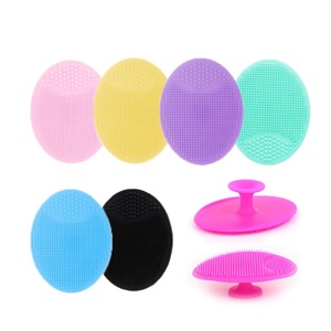 Brosse faciale en TPE pour bébé, brosse de massage douce et ronde pour le bain, la douche, le shampoing, le nettoyage en profondeur des points noirs - Product Image 4