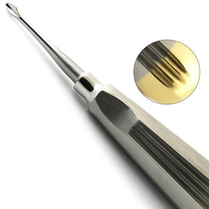 Élévateurs dentaires professionnels légers à manche doré de qualité supérieure pour implants, composites et obturations radicales - Product Image 3