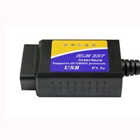 Lector de Códigos OBD2 y Herramienta de Diagnóstico para Autos de 9-16V, USB, para Todos los Autos, Certificado CE, Garantía de 12 Meses