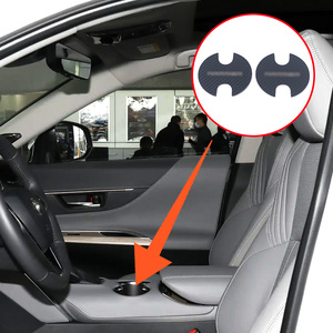 ที่รองแก้วระบายน้ำด้านหน้าสำหรับ Toyota 2022 Harrier สแตนเลสคาร์บอนไฟเบอร์ - Product Image 2
