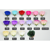 Vente en gros de fleurs de savon à 5 couches, rose, magnifiques, colorées, au toucher naturel, cadeau pour la fête des mères, la Saint-Valentin, Thanksgiving, Noël