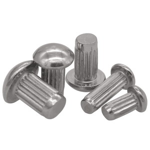 Plaque signalétique en acier inoxydable A2 A4, rivet logo, rivet M12 - Product Image 1