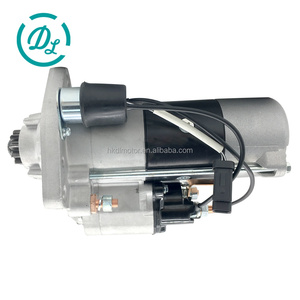 ชุดสตาร์ท EexcavaStart 12V 4KW พร้อมเฟืองพินชั่น 10 ฟัน สำหรับรถขุดตีนตะขาบ รถตักล้อยาง รุ่น 3204 3208 931B 943 955L C7.1 อะไหล่หมายเลข 3E1865 - Product Image 1