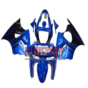 Carrosserie Pour <span class=keywords><strong>KAWASAKI</strong></span> <span class=keywords><strong>NINJA</strong></span> ZX 6R 636 6 R 600CC <span class=keywords><strong>600</strong></span> CC <span class=keywords><strong>ZX6R</strong></span> 98 99 36LQ.77 ZX-6R ZX636 Bleu noir ZX600 ZX-636 1998 <span class=keywords><strong>1999</strong></span> Carénages - Product Image 1