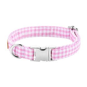 Nœud <span class=keywords><strong>de</strong></span> collier pour chien et chat, en tissu transfert <span class=keywords><strong>de</strong></span> chaleur, personnalisé, sangle enveloppée, mignon, dure longtemps en métal, nouvelle collection - Product Image 6