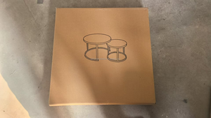 Modernes Marmor-Couchtisch-Set, Büro Apartment Geschäfts-Empfangs-Sofa Wohnzimmer Beistelltisch, 2 Couchtische - Product Image 5