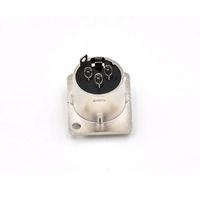 Connecteurs femelles, 3 broches, XLR, 20 pièces, pour montage de panneau, châssis, prise pour Microphone et micro mélangeur avec bouton de pression