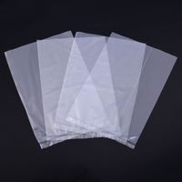Sacs d'emballage personnalisés en plastique transparent givré thermoscellables pour aliments, bonbons, biscuits, emballages individuels de biscuits avec design