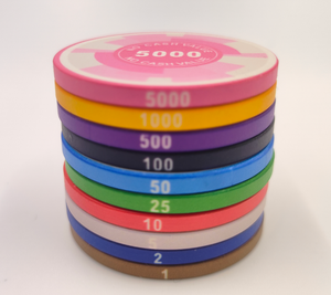 Fichas de Cerámica Personalizadas de Fábrica de 10g, Diseño Libre, 39mm, Alta Calidad de Casino, Personalizables para Juegos de Apuestas - Product Image 2