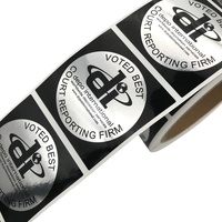Impression d'étiquettes adhésives en vinyle PVC PET en gros, étiquettes personnalisées avec logo, étiquettes en rouleau, étiquettes en feuille d'or, fabricants d'étiquettes d'emballage pour entreprises