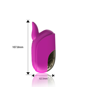 Women's Tongue <b>Vibrator</b> Rechargeable USB Charging Waterproof Frequency Conversion Clitoral Stimulation Teasing Stick Adult Sex - Product Image 5
