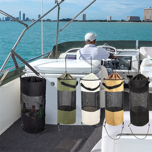 Sac à déchets pour yacht, sac de rangement en maille pour bateau, kayak, croisière, utilisation en extérieur - Product Image 1
