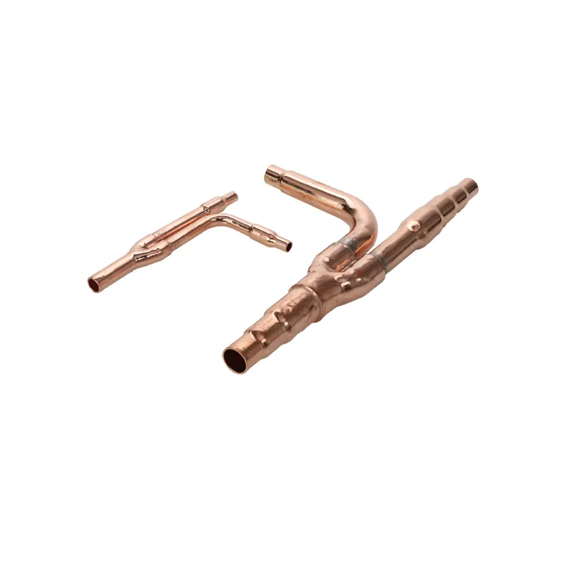 Hengshi Air condition fitting copper pipes y tube for HITACHI E-52SN 102SN 162SN 242SN 302SN Refrigerant Branch Piping