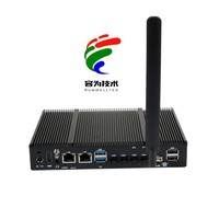 Performa Tinggi RK3566/RK3568/RK3576 Android Casing Logam WIFI 4G Ethernet RAM 2GB/4GB ROM 16GB/64GB untuk Tampilan Iklan