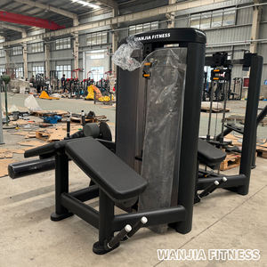 Alat Fitness Gym Komersial Heavy Duty, Mesin Curl Latihan Otot Kaki untuk Latihan Kekuatan - Product Image 6