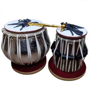 Tabla de Latón Modelo Tableware con Baqueta Plateada, Pulida, Artículo de Colección Lord LV701420 - Product Image 1
