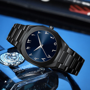 Nouvelle montre à quartz de luxe pour homme 2025 - Montre-bracelet tendance de haute qualité, lumineuse et étanche, bracelet en acier maillé, esthétique à la mode - Product Image 3