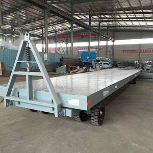 वेयरहाउस हैंडलिंग के लिए फ्लैटबेड प्लेटफॉर्म कार्ट - Product Image 4