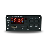 JQ 2X25W araba ses ses güç amplifikatörü modülü kurulu MP3 Bluetooth modülü çalar dekoder kurulu USB kiti