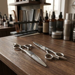 Ciseaux à cheveux professionnels japonais 440C de 7 pouces, ciseaux de barbier en acier inoxydable, outil de coupe droit pour salon - Product Image 4