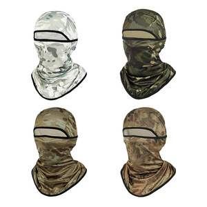 Camouflage Face Mask Moisture Wicking Breathable UV Protection Windproof All Season Men Cycling Riding Outdoor Use - Product Image 3