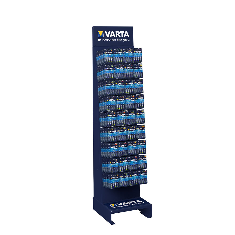 Modern AAA Battery Display Rack Light Duty Metal Counter Stand with Hanging Hooks for Store and Supermarket OEM ODM — view 5