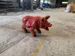 Nuovo Robot Animatronico Realistico a Forma di Maiale con Telaio in Metallo e Telecomando per Eventi Horror Indoor/Outdoor e Case Stregate - Product Image 2