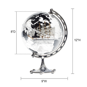 Wellfun transparente barco mundo Tierra juguete <span class=keywords><strong>Gadgets</strong></span> para decoraciones artesanía novedad regalos globo tierra globo decoración globo - Product Image 4