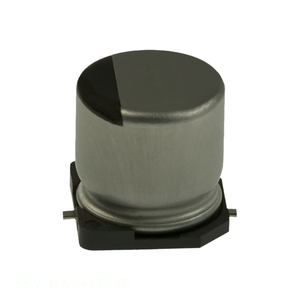 Condensateur SMD EEV-HA1H470XP à montage en surface, 47 µF, 20 %, 50 V, en aluminium, Distributeur agréé - Product Image 1